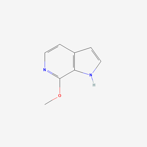 1H-Pyrrolo[2,3-c]pyridine,7-methoxy-(9CI) (CAS: 160590-40-9) - Chemical Structure and Molecular Formula 