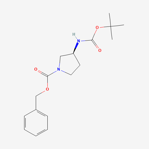 (S)-1-N-CBZ-3-N-BOC-AMINO PYRROLIDINE (CAS: 122536-74-7) - Related Chemical Product