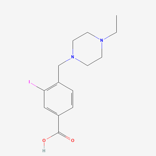 4-((4-ethylpiperazin-1-yl)methyl)-3-iodobenzoic acid (CAS: 1131614-98-6) - Related Chemical Product