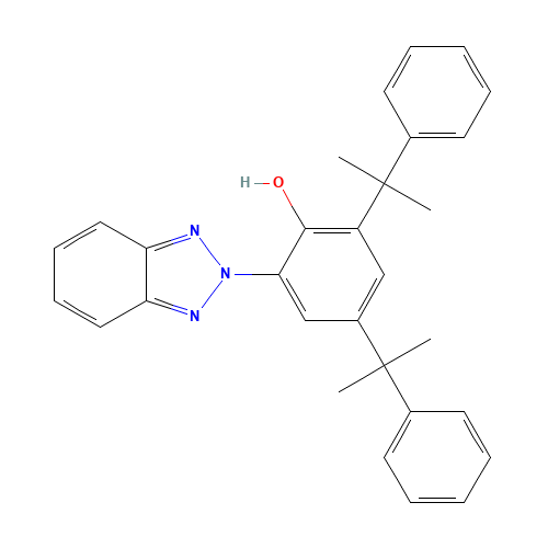 2-(2H-Benzotriazol-2-yl)-4,6-bis(1-methyl-1-phenylethyl)phenol (CAS: 70321-86-7) - Related Chemical Product
