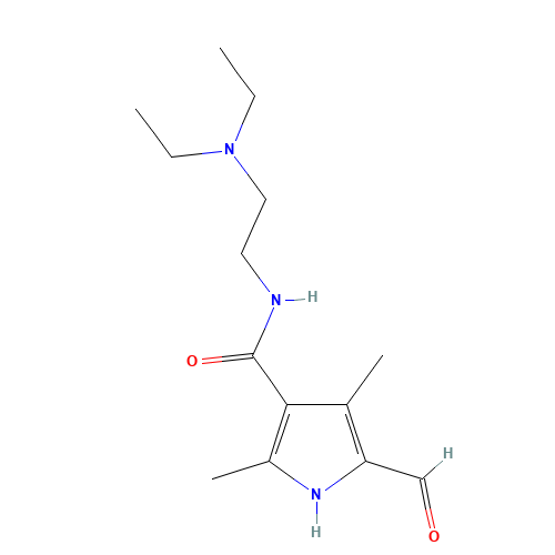 N-(2-(Diethylamino)ethyl)-5-formyl-2,4-dimethyl-1H-pyrrole-3-carboxamide (CAS: 356068-86-5) - Related Chemical Product
