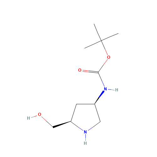(2R,4R)-2-HYDROXYMETHYL-4-BOC-AMINO PYRROLIDINE-HCL (CAS: 1009335-43-6) - Related Chemical Product