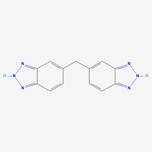 5,5'-methylenebis(1H-benzotriazole) (CAS: 15805-10-4) - Chemical Structure and Molecular Formula 