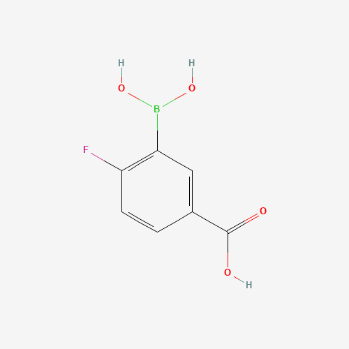 5-Carboxy-2-fluorophenylboronic acid (CAS: 874219-59-7) - Related Chemical Product