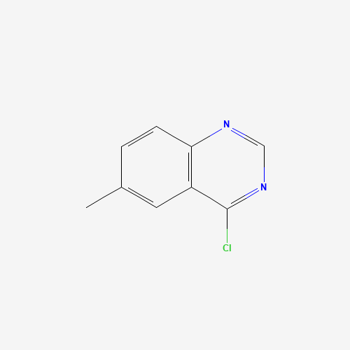4-CHLORO-6-METHYLQUINAZOLINE (CAS: 58421-79-7) - Chemical Structure and Molecular Formula 