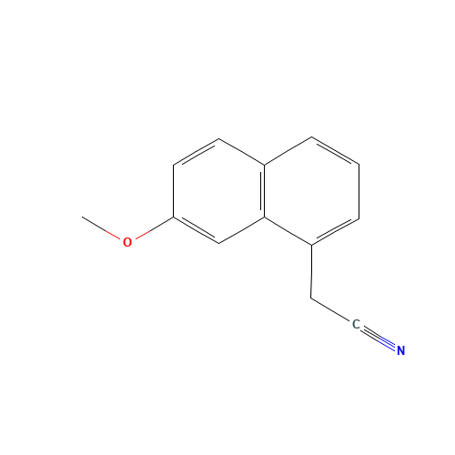 7-Methoxy-1-naphthylacetonitrile (CAS: 138113-08-3) - Related Chemical Product