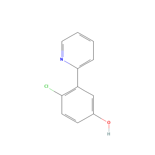 4-chloro-3-(pyridin-2-yl)phenol (CAS: 1150618-08-8) - Related Chemical Product