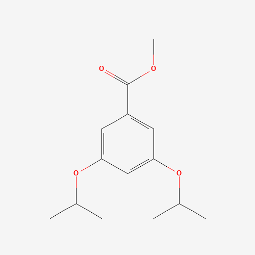 METHYL 3,5-DIISOPROPYLOXYBENZOATE (CAS: 94169-62-7) - Chemical Structure and Molecular Formula 