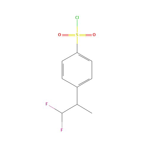 4-(1,1-difluoropropan-2-yl)benzene-1-sulfonyl chloride (CAS: 883146-12-1) - Related Chemical Product