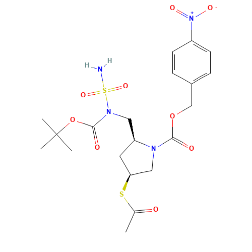 ACS-PNZ-PYRROLIDYL-(BOC)-NSO2NH2 (CAS: 491878-06-9) - Related Chemical Product