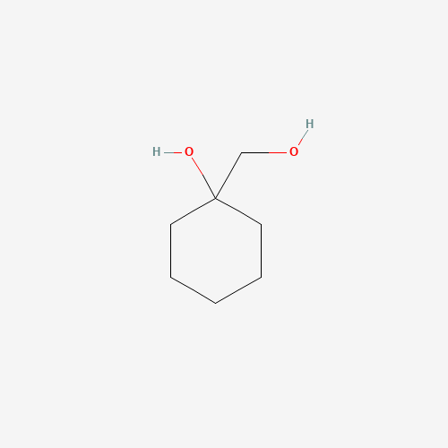 1-methylolcyclohexan-1-ol (CAS: 15753-47-6) - Chemical Structure and Molecular Formula 