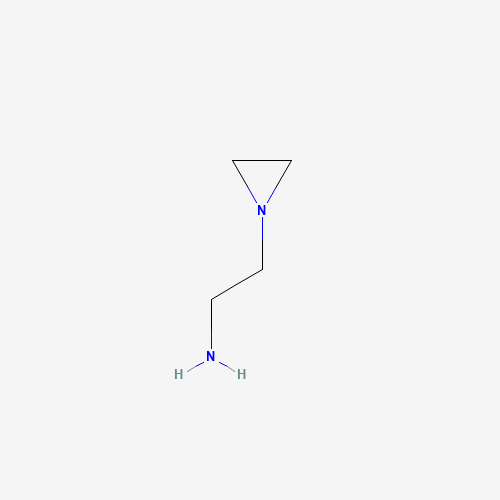 2-(AZIRIDIN-1-YL)ETHANAMINE (CAS: 4025-37-0) - Chemical Structure and Molecular Formula 