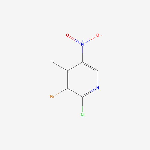 3-bromo-2-chloro-4-methyl-5-nitropyridine (CAS: 1049706-73-1) - Related Chemical Product