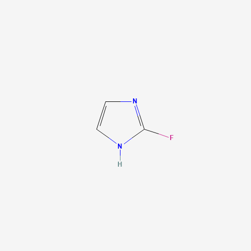 1H-Imidazole,2-fluoro- (CAS: 57212-34-7) - Chemical Structure and Molecular Formula 