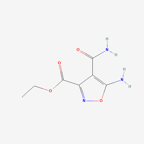 ethyl 5-amino-4-carbamoylisoxazole-3-carboxylate (CAS: 19950-15-3) - Related Chemical Product