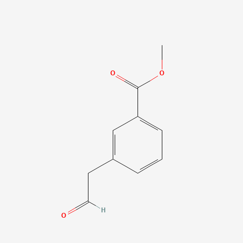 methyl 3-(2-oxoethyl)benzoate chemical structure methyl 3-(2-oxoethyl)benzoate (CAS: 124038-37-5) - Chemical Structure and Molecular Formula