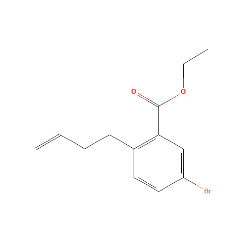 ethyl 5-bromo-2-(but-3-enyl)benzoate (CAS: 1131587-75-1) - Related Chemical Product
