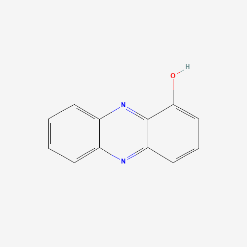 1-HYDROXYPHENAZINE (CAS: 528-71-2) - Chemical Structure and Molecular Formula 