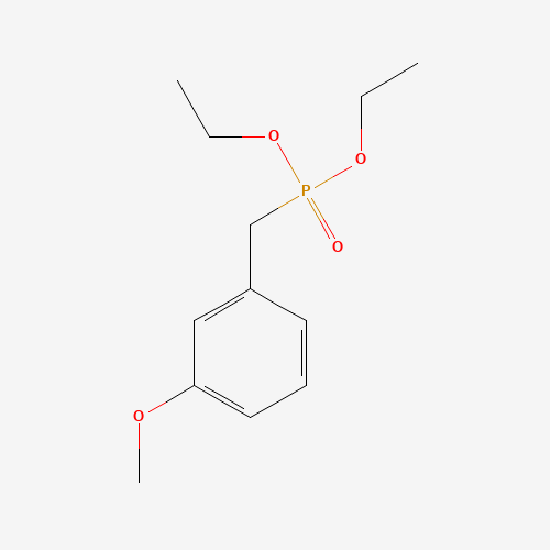(3-METHOXYBENZYL)PHOSPHONIC ACID DIETHYL ESTER (CAS: 60815-18-1) - Chemical Structure and Molecular Formula 