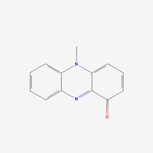 Pyocyanine (CAS: 85-66-5) - Chemical Structure and Molecular Formula 