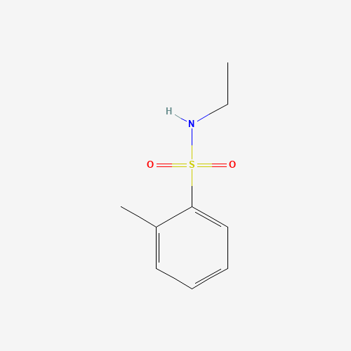 N-Ethyltoluenesulfonamide (CAS: 1077-56-1) - Chemical Structure and Molecular Formula 