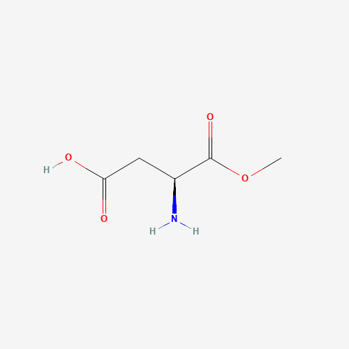 1-Methyl L-aspartate (CAS: 17812-32-7) - Chemical Structure and Molecular Formula 
