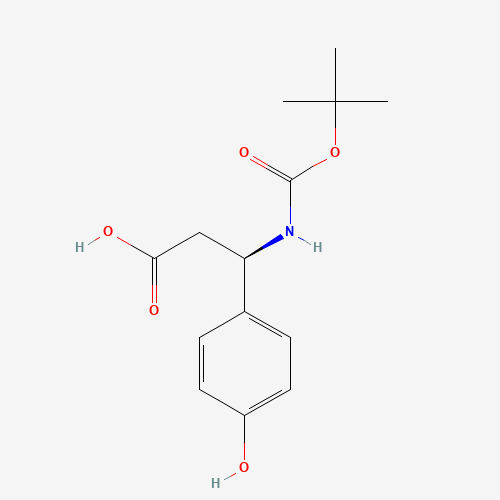 BOC-(R)-3-AMINO-3-(4-HYDROXY-PHENYL)-PROPIONIC ACID (CAS: 329013-12-9) - Related Chemical Product
