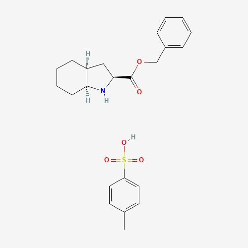 2S-(2ALPHA,3ALPHA,BETA,7ALPHA,BETA-OCTAHYDRO-1H-INDOLE-2-CARBOXYLIC ACID PHENYL METHYL ESTER (CAS: 94062-52-9) - Chemical Structure and Molecular Formula 