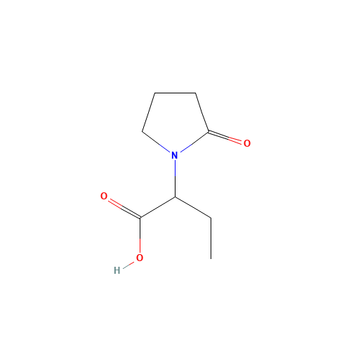 alpha-Ethyl-2-oxo-1-pyrrolidineacetic acid (CAS: 67118-31-4) - Related Chemical Product