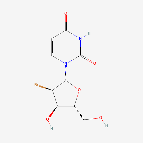 2'-Bromo-2'-deoxyuridine (CAS: 72218-68-9) - Chemical Structure and Molecular Formula 