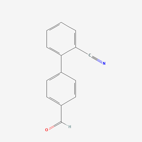 4-(2-Cyanophenyl)benzaldehyde (CAS: 135689-93-9) - Chemical Structure and Molecular Formula 