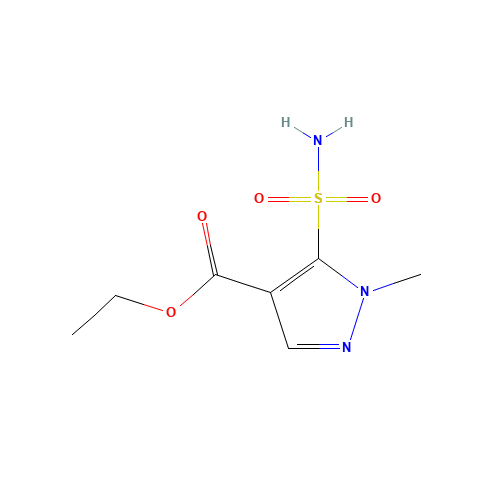 1-Methyl-4-ethylformate-5-pyrazole sulfonamide (CAS: 88398-81-6) - Related Chemical Product