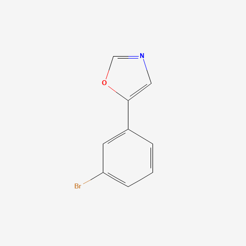 5-(3-BROMOPHENYL)-1,3-OXAZOLE (CAS: 243455-57-4) - Related Chemical Product