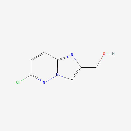 (6-chloroimidazo[1,2-b]pyridazin-2-yl)methanol (CAS: 1184916-24-2) - Chemical Structure and Molecular Formula 