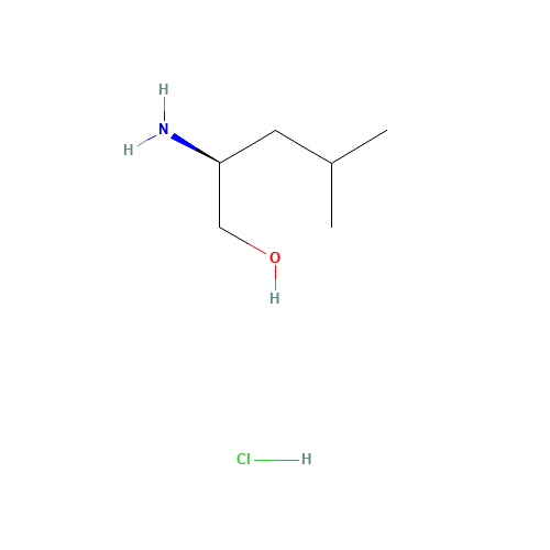 L-LEUCINOL (CAS: 17016-87-4) - Chemical Structure and Molecular Formula 