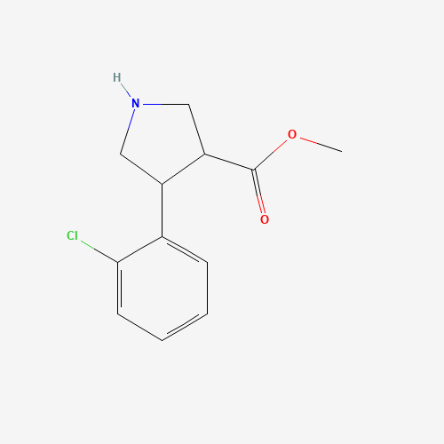 Trans-methyl 4-(2-chlorophenyl)pyrrolidine-3-carboxylate (CAS: 939758-11-9) - Related Chemical Product