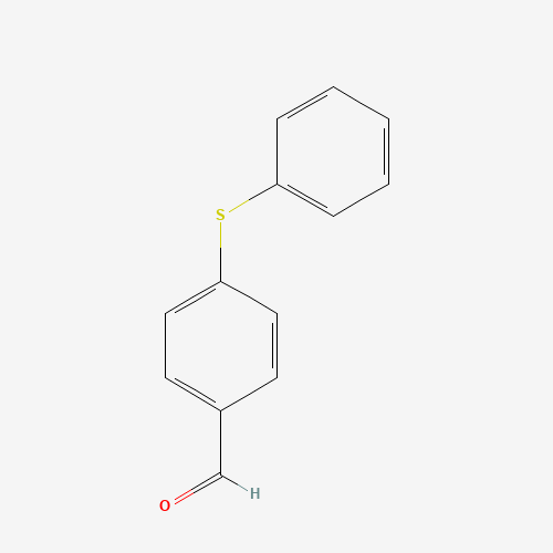 4-(PHENYLTHIO)BENZALDEHYDE (CAS: 1208-88-4) - Chemical Structure and Molecular Formula 