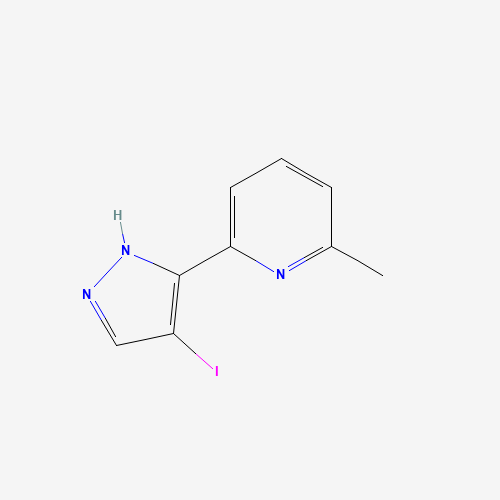 2-(4-iodo-1H-pyrazol-3-yl)-6-methylpyridine (CAS: 1184917-36-9) - Related Chemical Product
