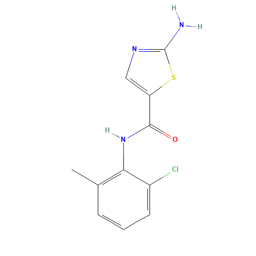 2-Amino-N-(2-chloro-6-methylphenyl)thiazole-5-carboxamide (CAS: 302964-24-5) - Related Chemical Product