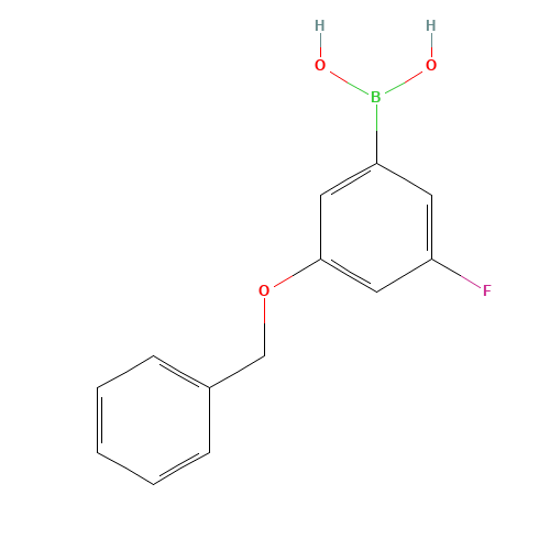(3-BENZYLOXY-5-FLUORO)BENZENEBORONIC ACID (CAS: 850589-56-9) - Related Chemical Product