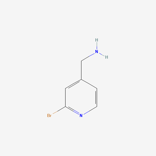 2-Bromo-4-pyridinethylamine (CAS: 858362-82-0) - Chemical Structure and Molecular Formula 