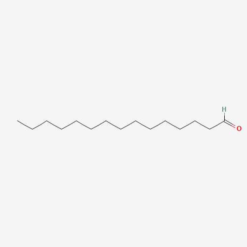 pentadecanal (CAS: 2765-11-9) - Chemical Structure and Molecular Formula 