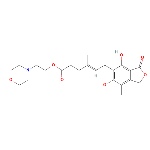 Mycophenolate mofetil (CAS: 115007-34-6) - Related Chemical Product