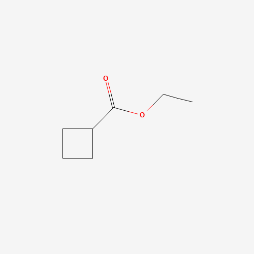 Ethyl cyclobutanecarboxylate (CAS: 14924-53-9) - Chemical Structure and Molecular Formula 
