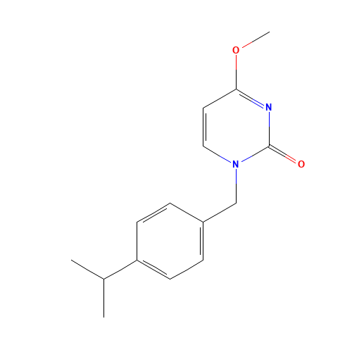 1-(4-isopropylbenzyl)-4-methoxypyrimidin-2(1H)-one (CAS: 1184919-19-4) - Related Chemical Product
