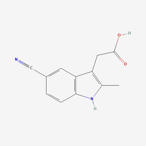 5-Cyano-2-methylindole-3-acetic acid (CAS: 13218-36-5) - Related Chemical Product