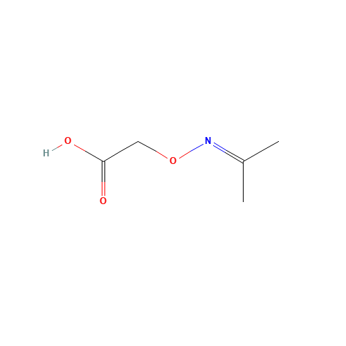 ACETONE CARBOXYMETHOXIME (CAS: 5382-89-8) - Chemical Structure and Molecular Formula 