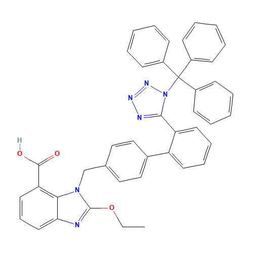 Trityl candesartan (CAS: 139481-72-4) - Related Chemical Product