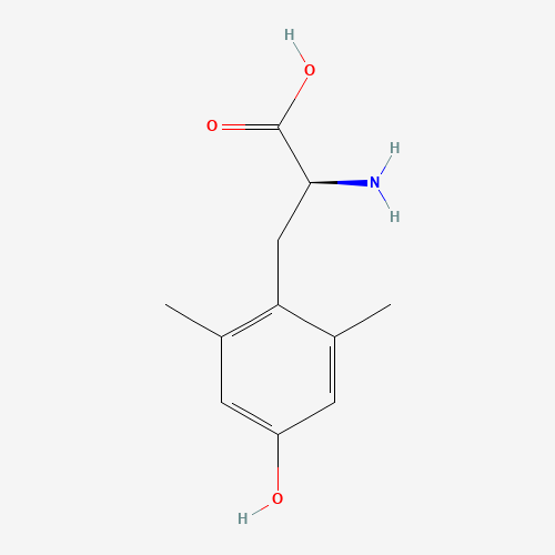 2,6-Dimethyl-L-tyrosine (CAS: 123715-02-6) - Chemical Structure and Molecular Formula 