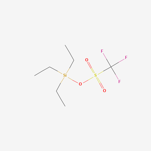 Triethylsilyl trifluoromethanesulfonate (CAS: 79271-56-0) - Chemical Structure and Molecular Formula 